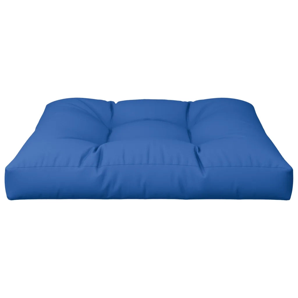 Cuscino per Pallet Blu Reale 70x70x12 cm in Tessuto 360479