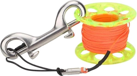Flessibile Spool per immersioni in plastica compatto da 15m - Accessorio per immersioni sottomarina