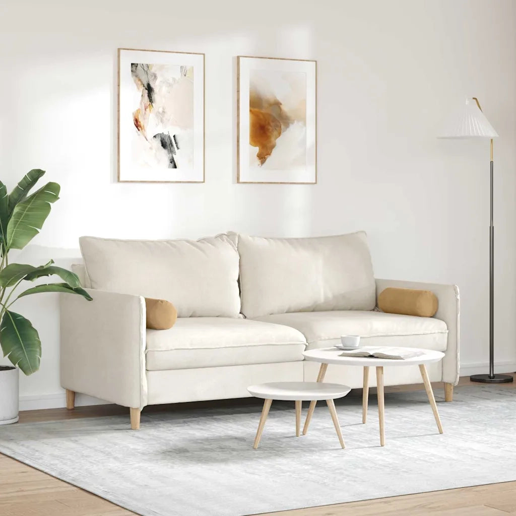 Cuscini a rullo 2 pz | Cuscini per sedie Marrone ? 15 x 40 cm Tessuto in Cords