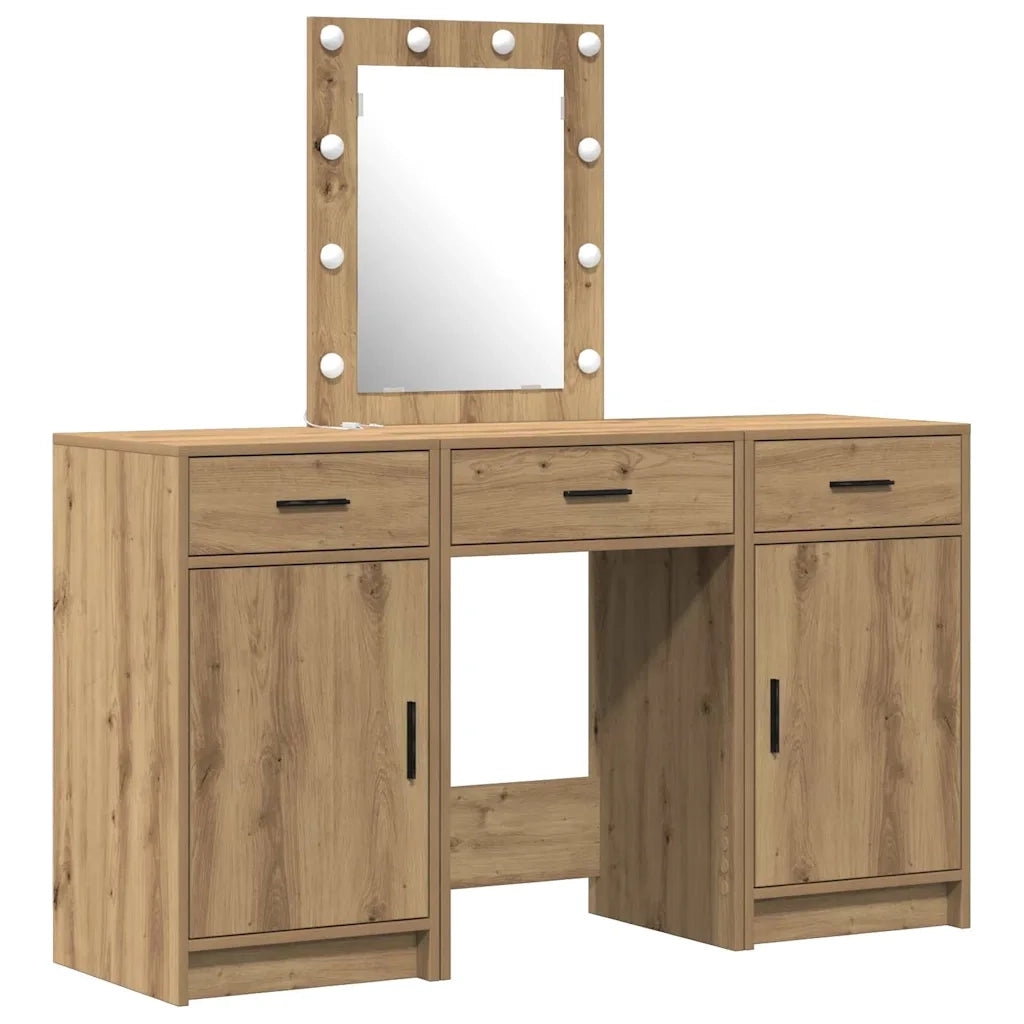 Tavolo da Trucco Marrone 50 x 41 x 135 cm Legno multistrato 3334262