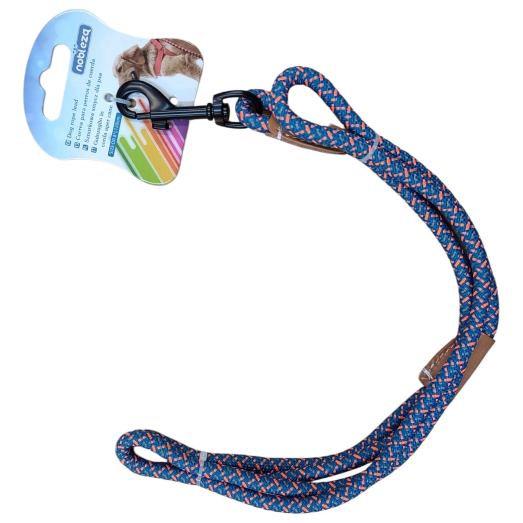 GUINZAGLIO IN CORDA PER CANE 0.8X120 CM
