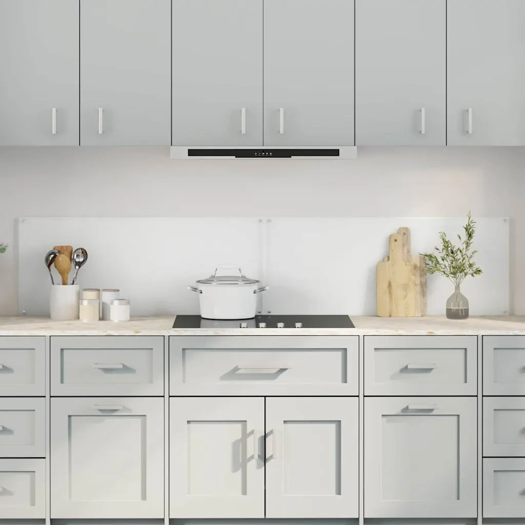 Schienale da cucina 2 pz Trasparente 100 x 40 cm CFW1653887