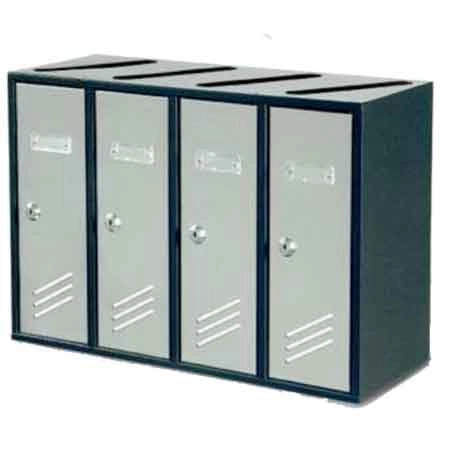 CASELLARIO POSTALE 5 unitÃE - mm 610x190x340h