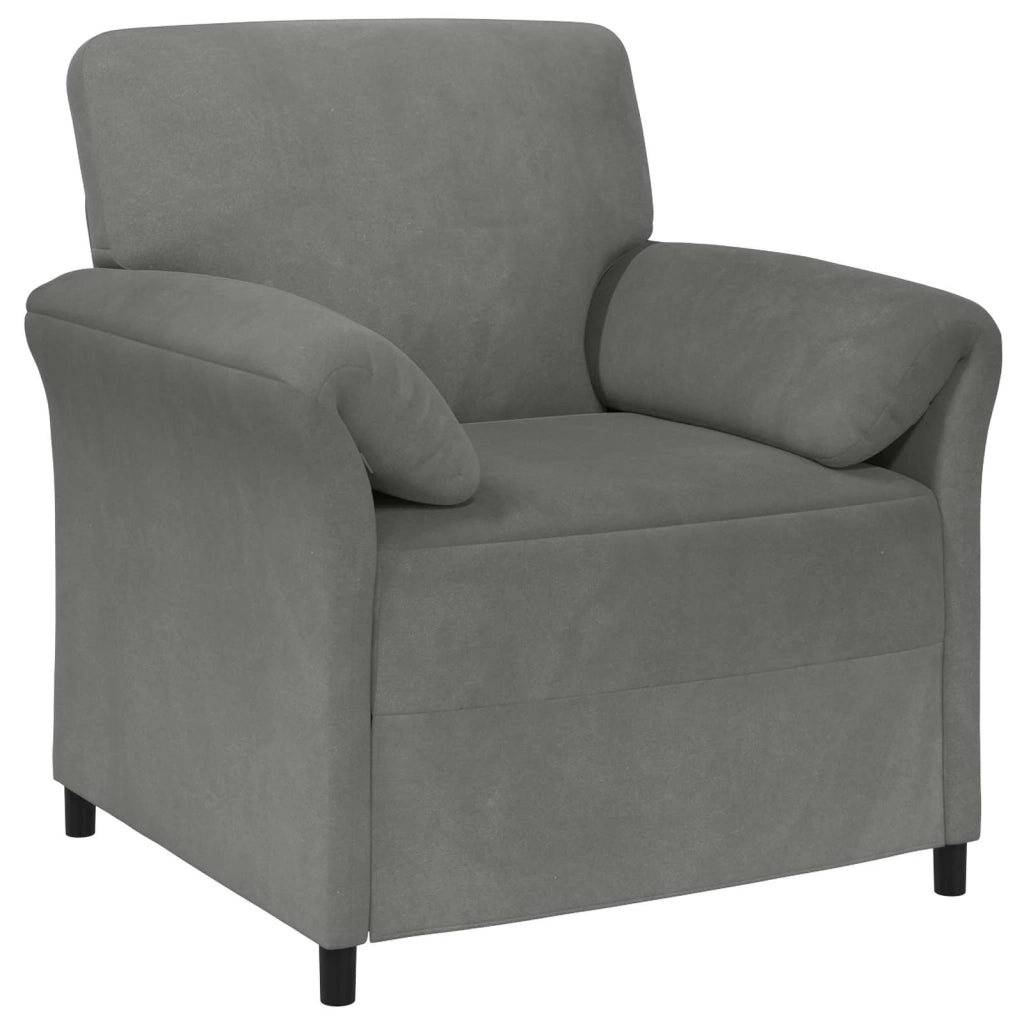 Set di divani 2 pz Grigio Scuro Velluto 3424900