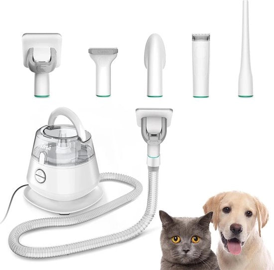 Set di cura per animali domestici - Aspirazione a vuoto aspira il 99% dei peli degli animali - Per cani e gatti