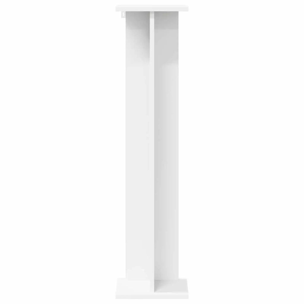 Supporto per piante 2 pz Bianco 25 x 25,5 x 100,5 cm 899627
