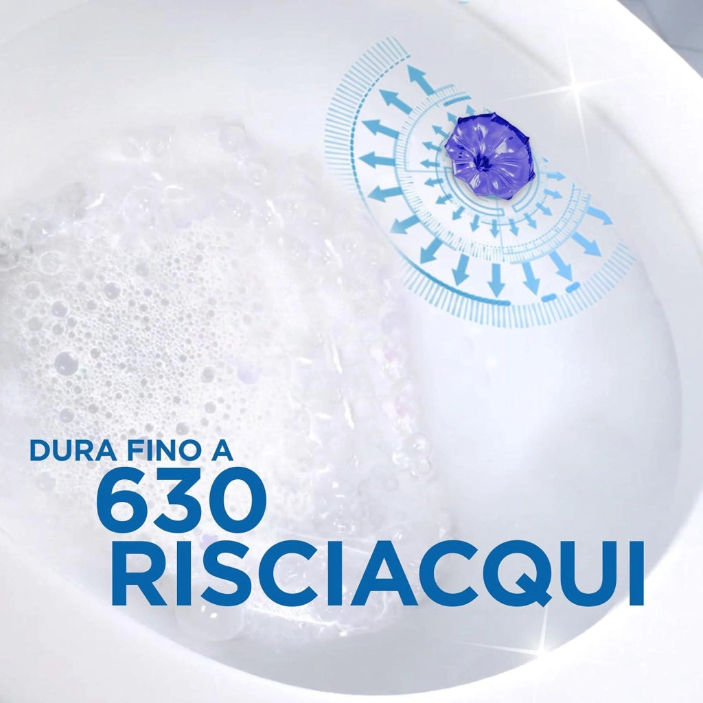 DUCK FRESH DISCS BLUE BASE PER DISCHI GEL IGIENIZZANTI WC 1 APPLICATORE E 6 DISCHETTI