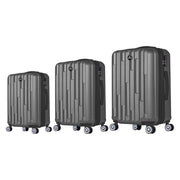 Set 3 Valigie Trolley da Viaggio Wall Grey 56 + 66 + 76 cm
