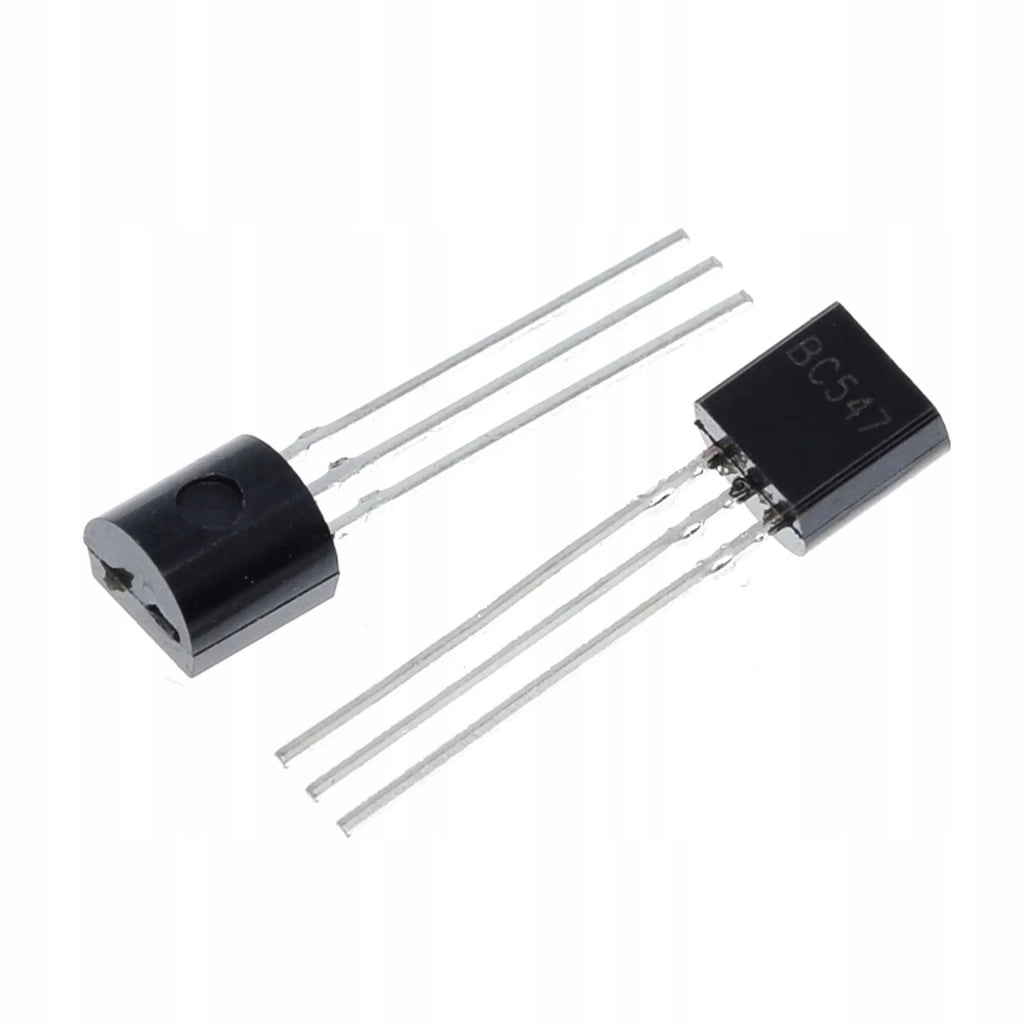Transistor NPN Bipolare BC547 – Alta Qualità per Progetti Arduino | 10 Pezzi | Versatile per Robotica e DIY