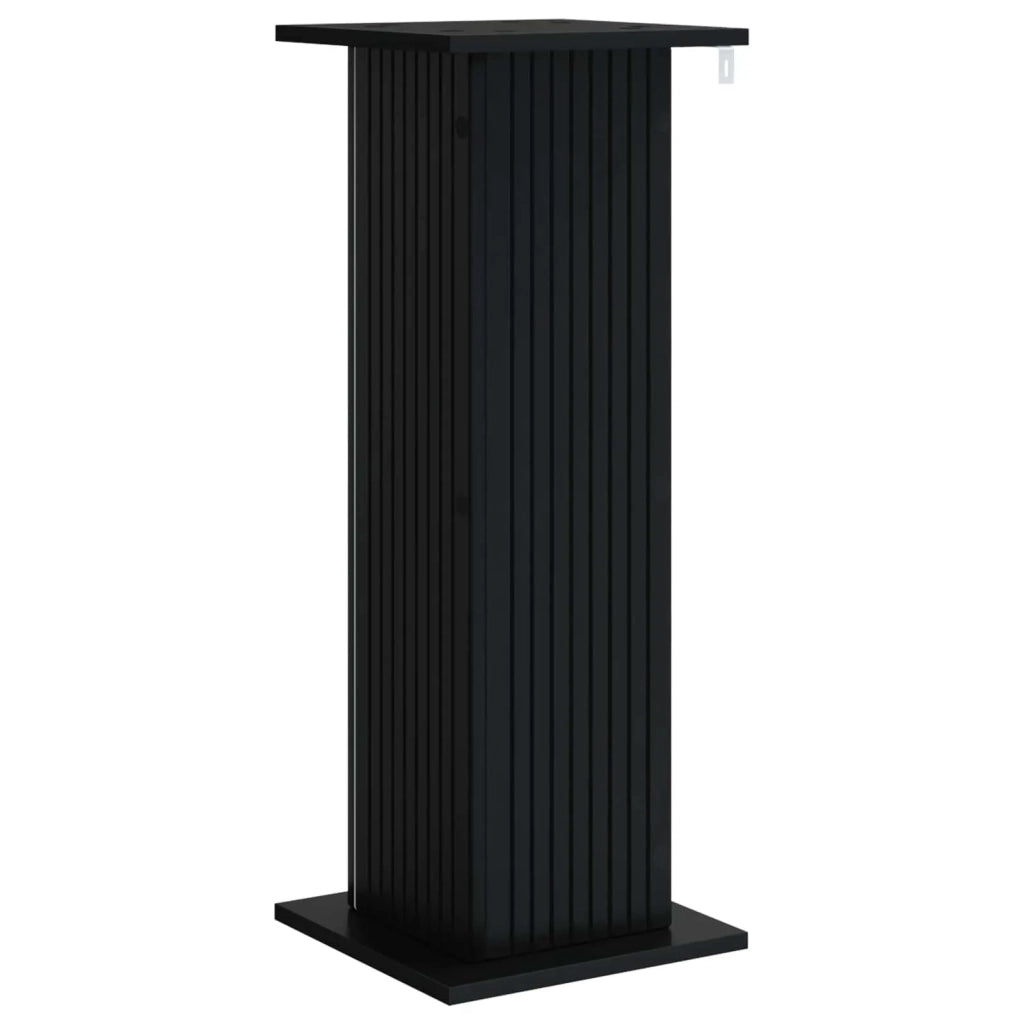 Supporto per piante 2 pcs Nero 30,5 x 30 x 80,5 cm 899765