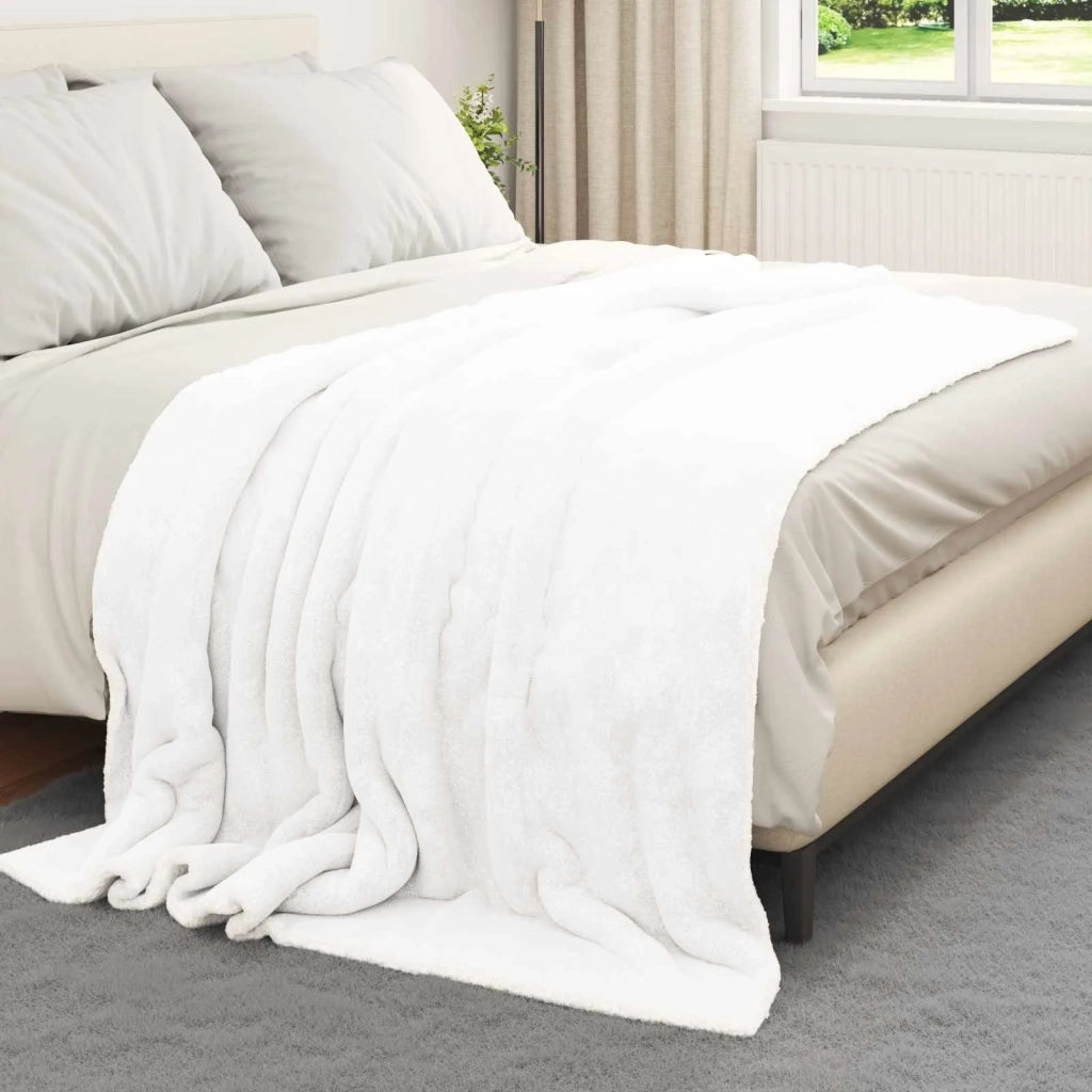 Coperta Bianco 150 x 200 cm Panno 42016998