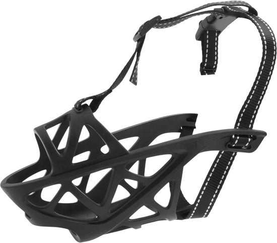Collare per cani con design morbido - cinturino regolabile - soluzione umana - XL - cinturino riflettente - forma passante confortevole - collare per cani con cinturino regolabile