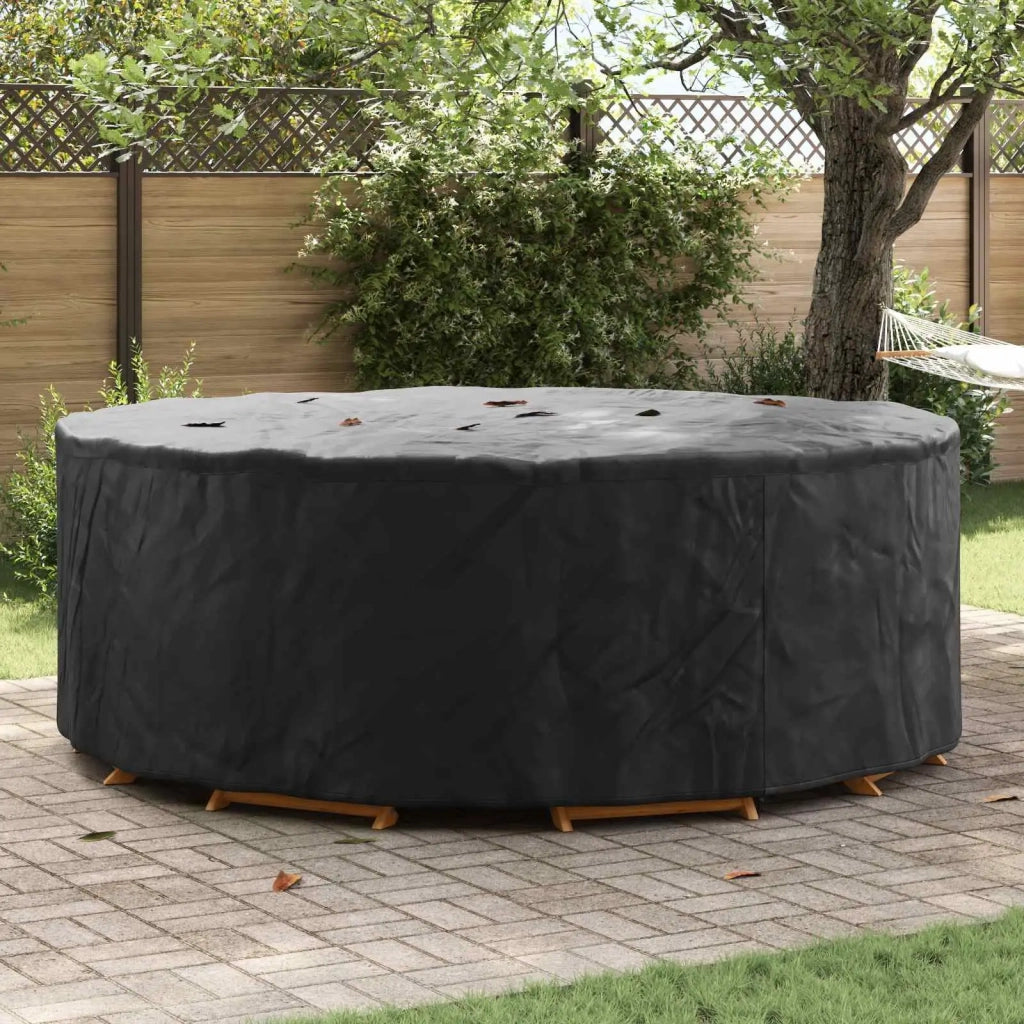 Copertura per mobili Nero 244 x 244 x 85 cm Tessuto Oxford 210D