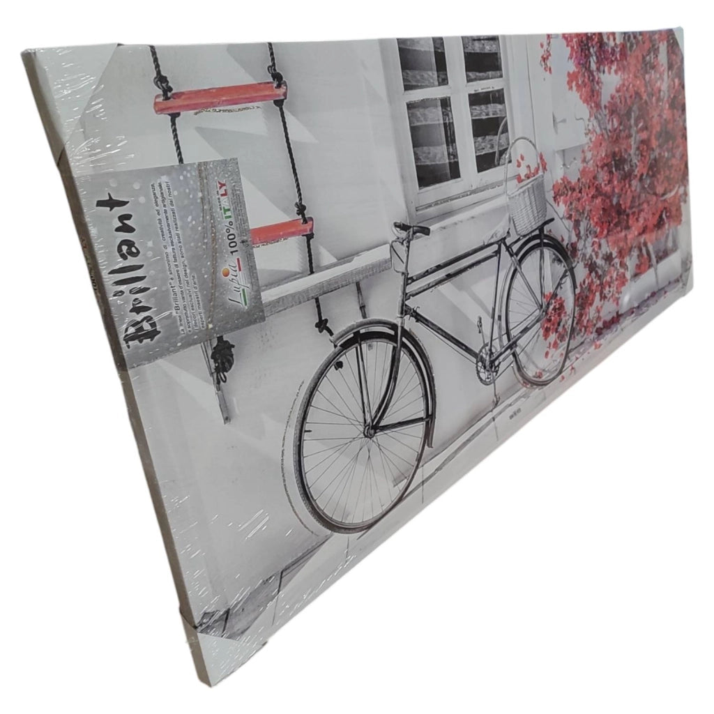 QUADRO SU TELA  BRILLANT RED