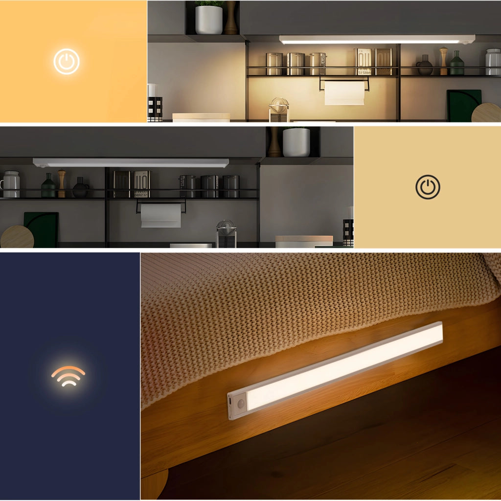 ZMH Barra luminosa a LED per mobili 40cm