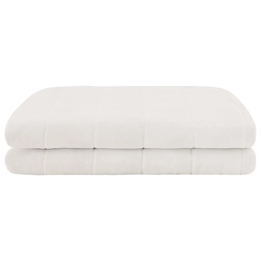 Coperta Ponderata Bianco 138 x 200 cm 10 kg 100% Cotone 205T 42044018
