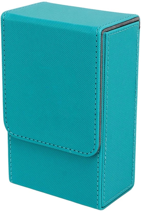 Cassaforte per Tarocchi doppia alta - Pelle PU - Antiscivolo - Disegno Sole/Luna - Adatto per 95+ carte - Elegante e Comodo - Scatola per carte