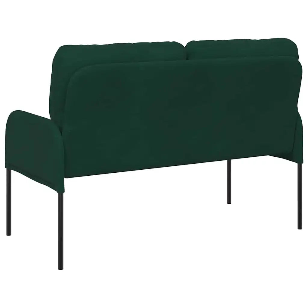 Divani con cuscino 110cm Verde Scuro Legno compensato 42023457