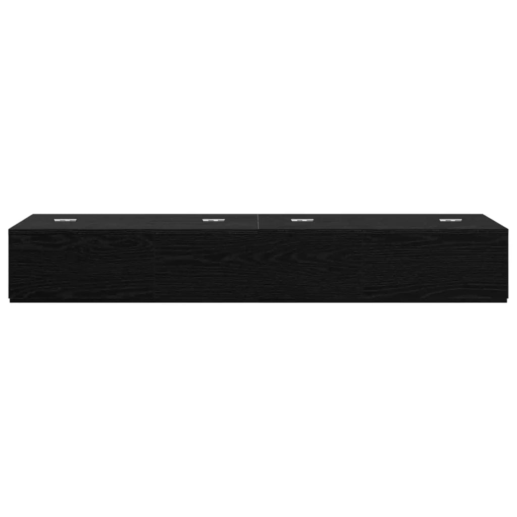Scrivania studio Rovere Nero 152 x 40 x 19,5 cm 8006669