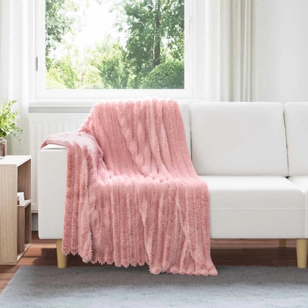 Coperte da Pile 6 pcs Rosa 150 x 130 cm Panno 42016905