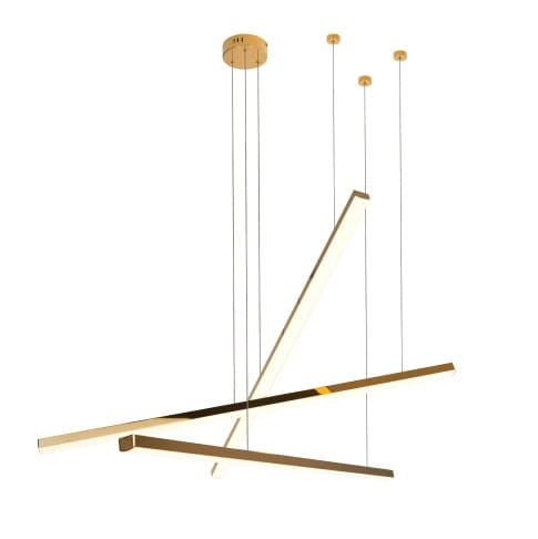 Lampada sospensione Maxlight TRIO P0426D LED 36W oro