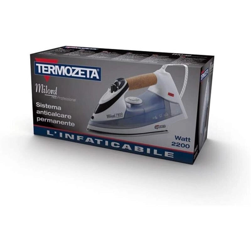 TERMOZETA FERRO DA STIRO MILORD 7800 PROFESSIONAL 2200 WATT