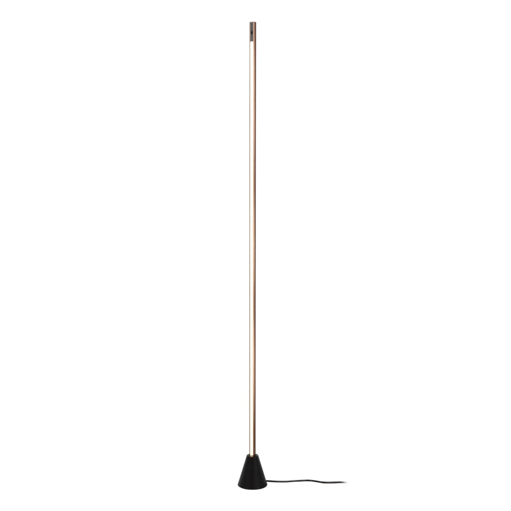 Lampada da terra EQUINOX LED 26W marrone Lucide