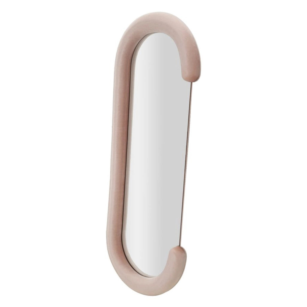 Specchio con Cornice Ecci 1, Rosa, MDF, 60x7x160 cm
