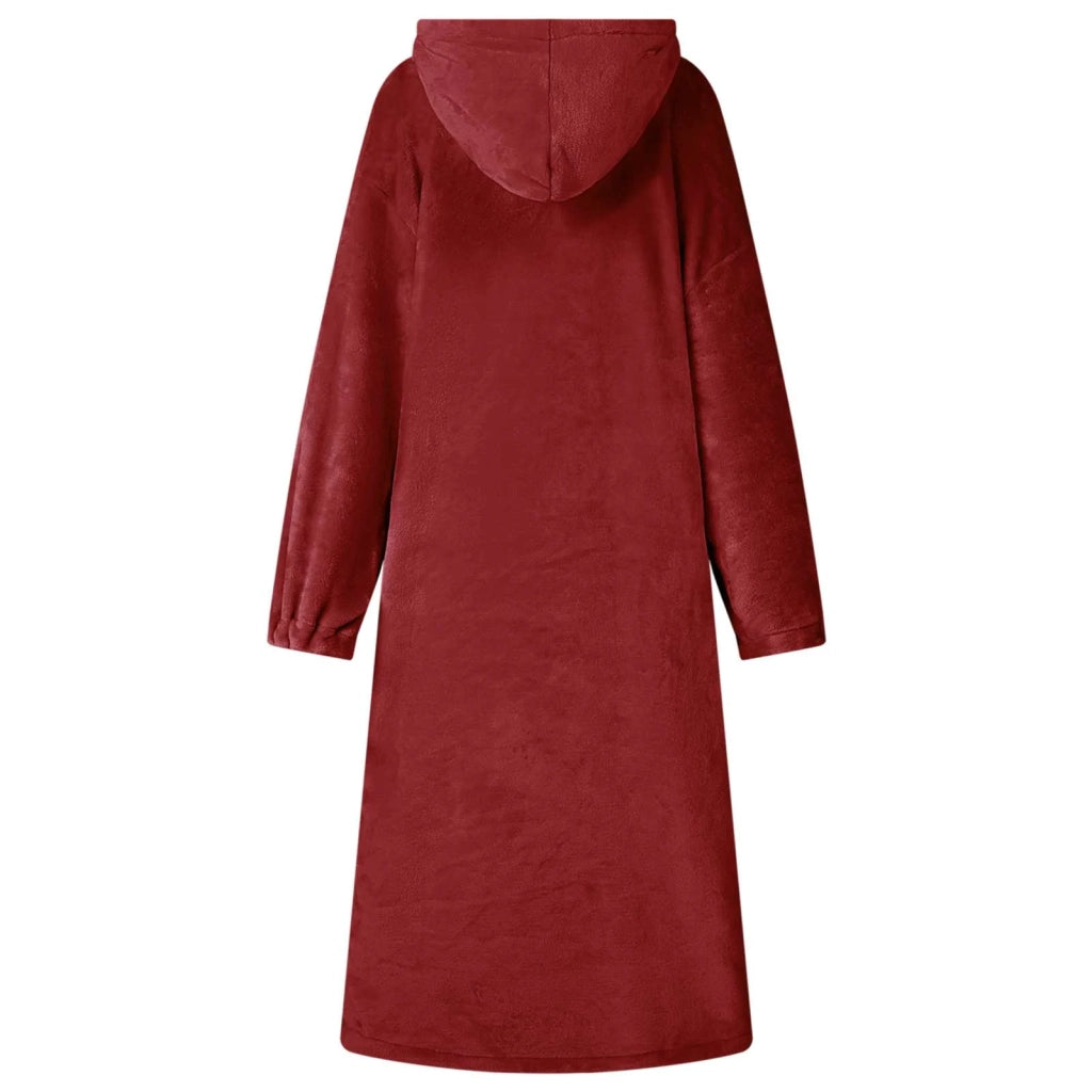 Felpa coperta Rosso Bordeaux s Flanella 42017170