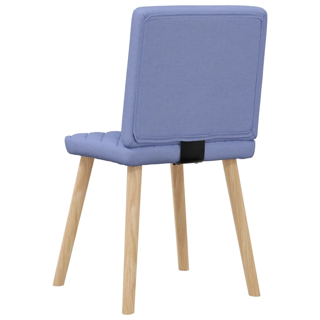 Sedie da Pranzo 6 pz Blu Jeans in Tessuto 3315501
