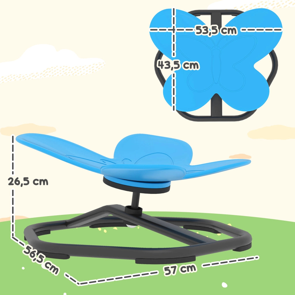 Sedia girevole per bambini ¨C Minimal ¨C Blu