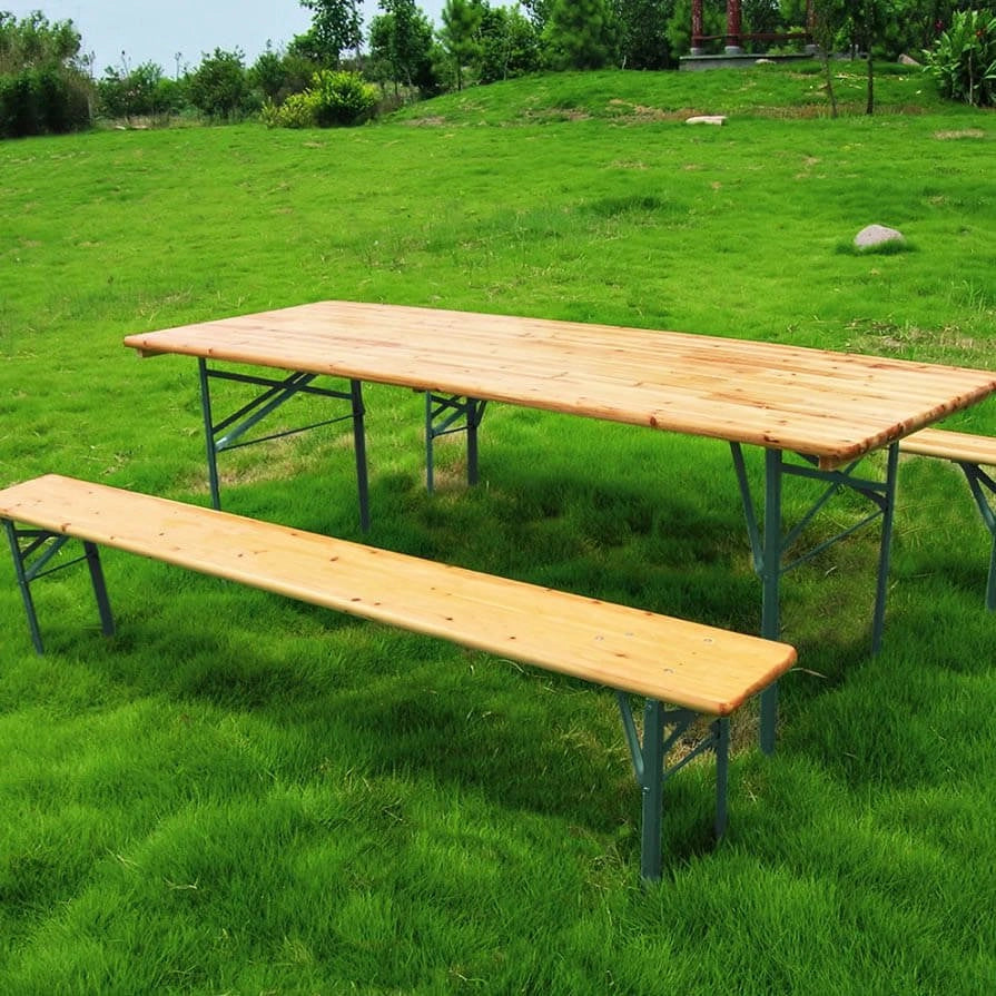 Set Birreria Tavolo con Panche cm 200x70 - SETBREWERY