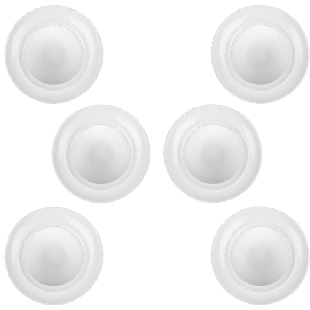 Servizio di piatti KADAX da 18 pezzi, colore bianco.
