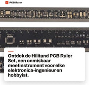 Set di Righello PCB - 3 pezzi - Righello multifunzionale preciso - Per elettronica - Ideale per tecnici - Preciso e duraturo - Adatto...