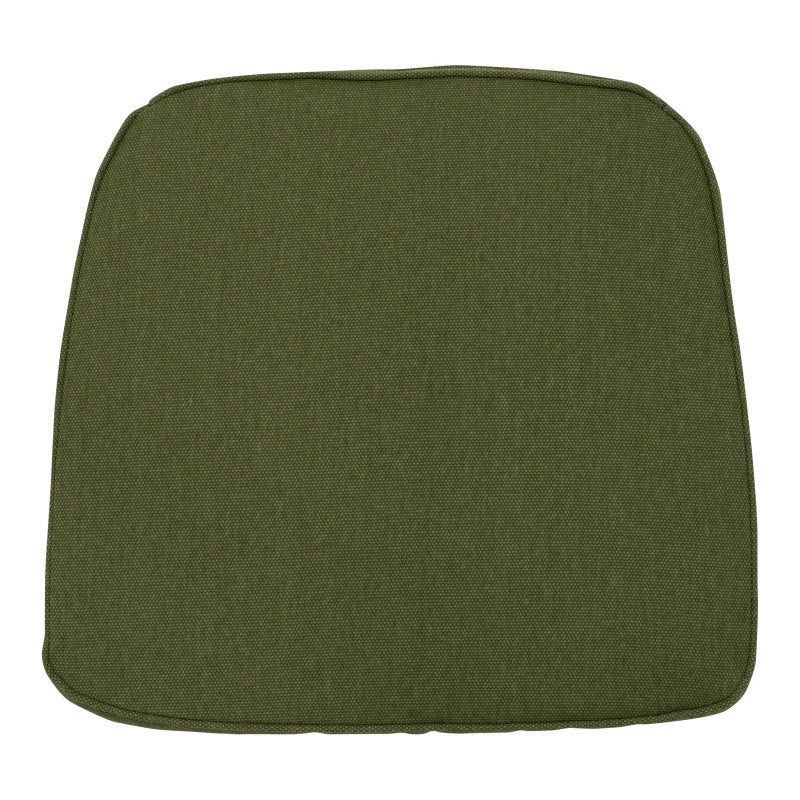 Coussin Canvas Eco + 48 x 48 cm - MADISON SÃ©rie Wicker - Vert