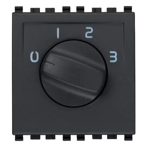 VIMAR EIKON - COMMUTATORE ROTATIVO 1P 6(3)A GRIGIO