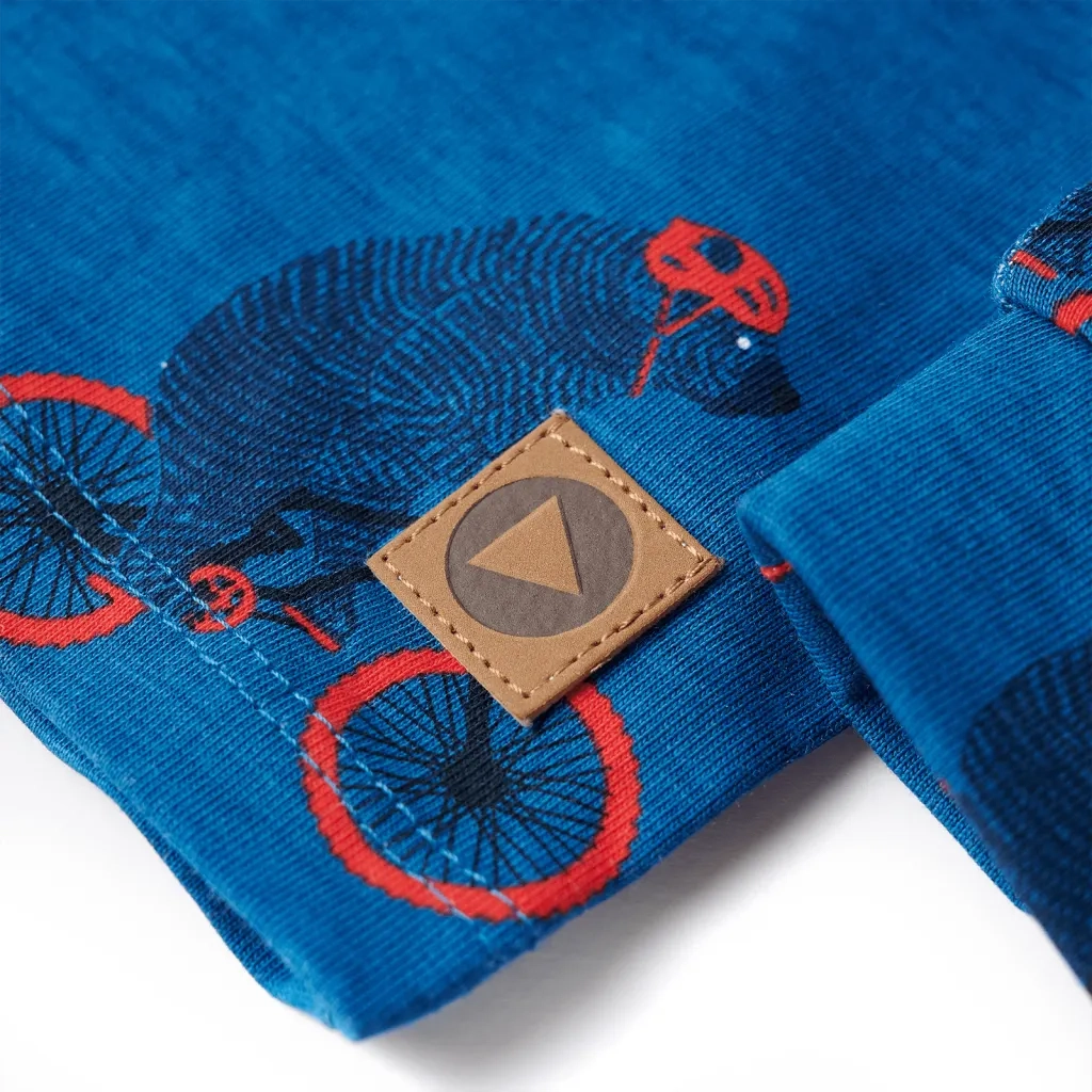 Pigiama per Bambini a Maniche Lunghe Petrolio 92 CFW4431959