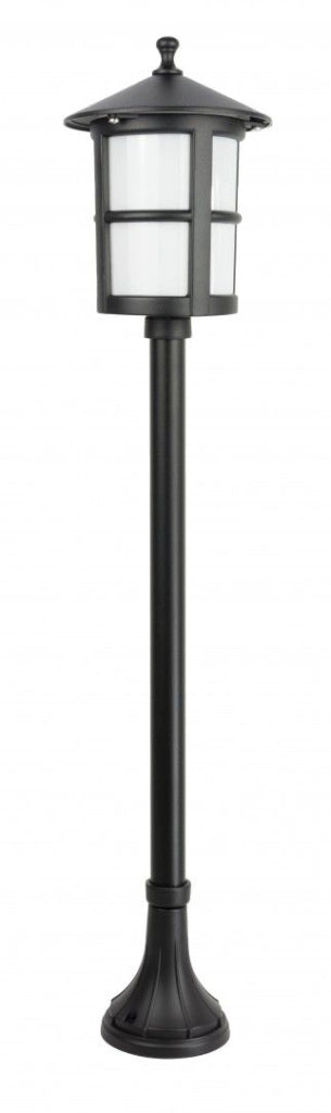 Paletto lampada giardino SU-MA Cordoba 101cm E27 nero IP23