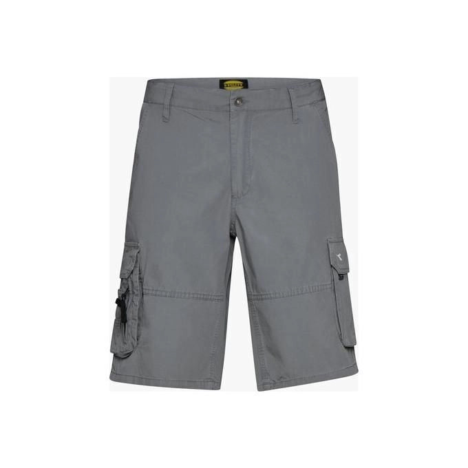 Diadora Utility 1000940 Wonder II Bermuda da Lavoro Cotone Popeline 100% CE EN ISO 13688 colore Grigio