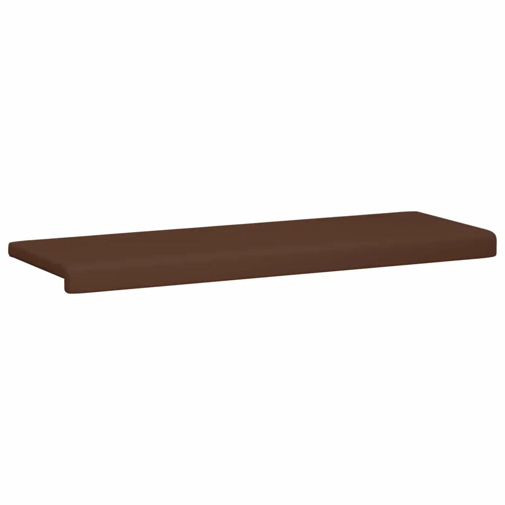 Cuscino per panchina Similpelle Marrone Profondità 35 cm 42043343