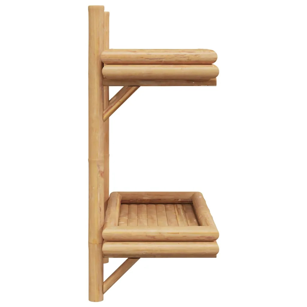 Scaffale da parete Marrone 39 x 26 x 60 cm Bambù 4106587