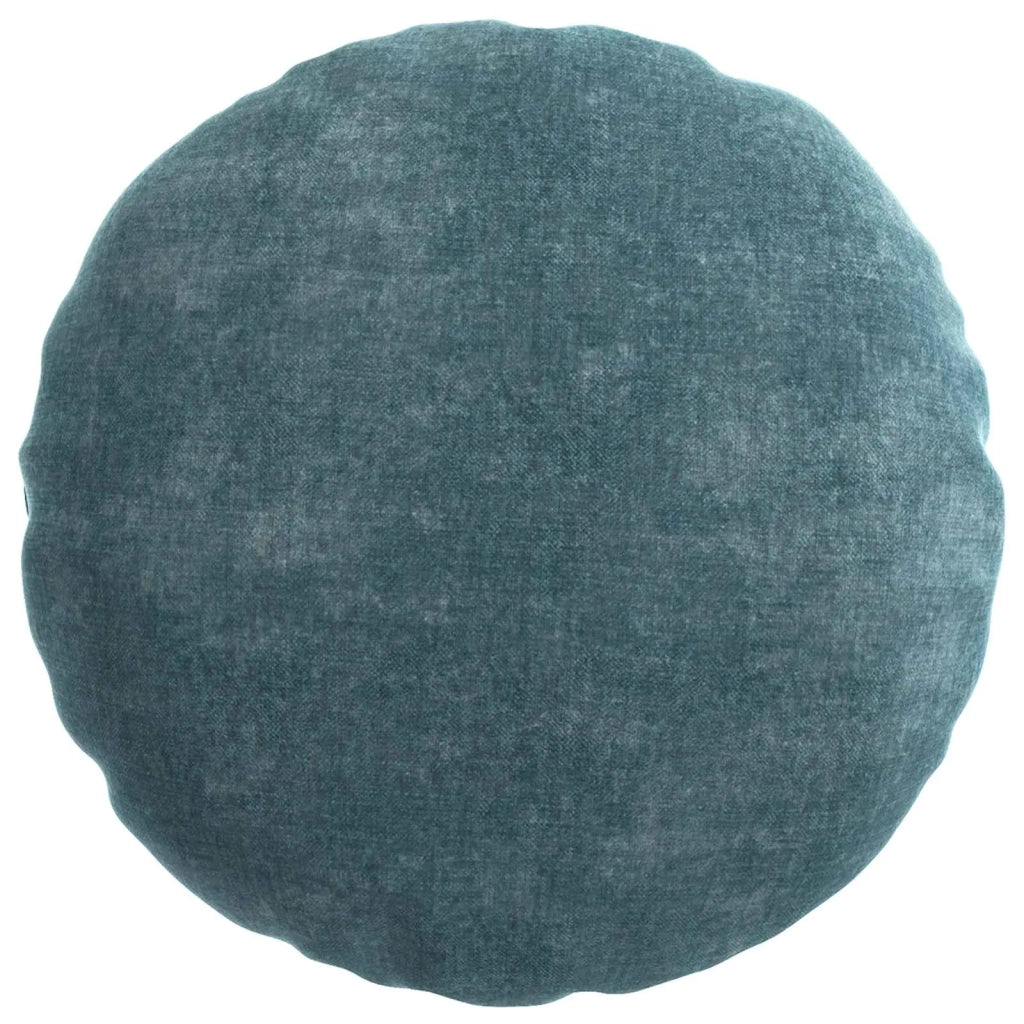 Federa 6 pz HEERLEN Blu Ø 60 cm Tessuto Chenille 922962