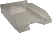 Borsa per lettere trasparente grigio - 12327D