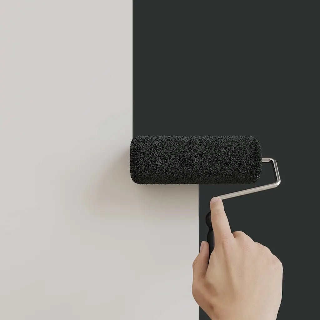 Pittura murale Nero 2,5 L Stampa da parete 4008527