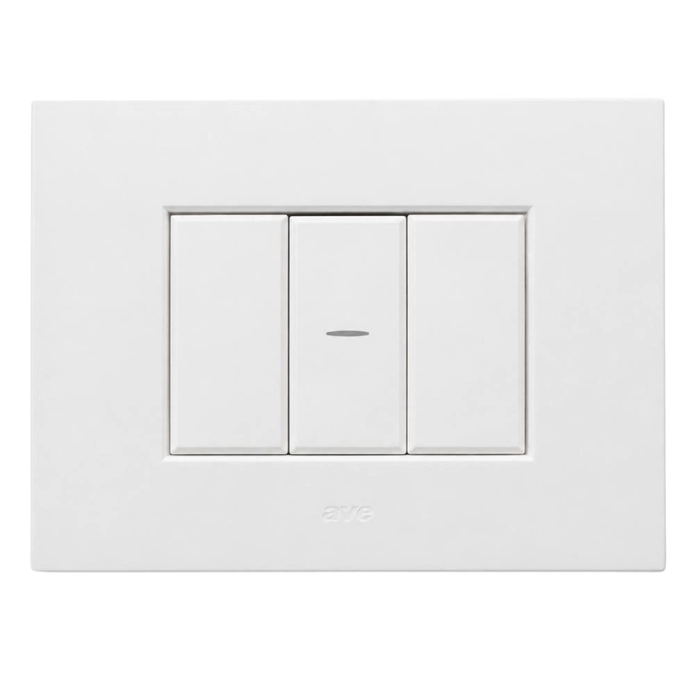 Interruttore assiale illuminato 1p 10ax 250v serie s44