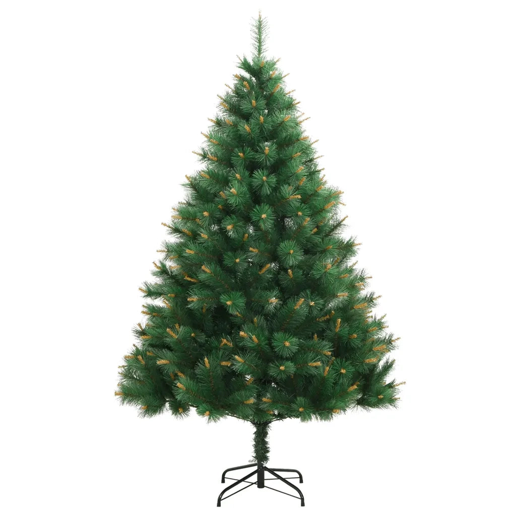 Albero di Natale Artificiale Incernierato con Base 150 cm 356751