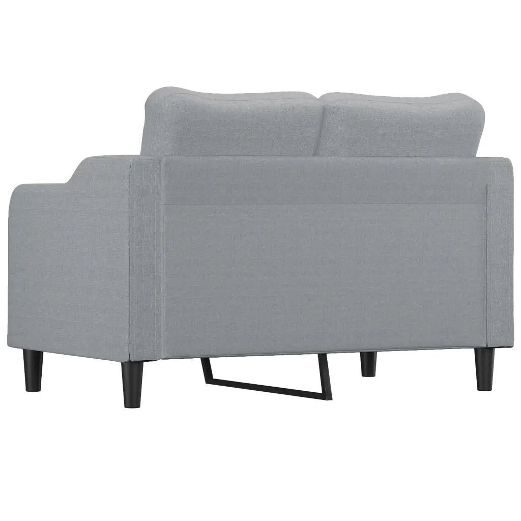 Divano a 2 Posti-Sofa 2 Posti Grigio Chiaro 120 cm in Tessuto 735346