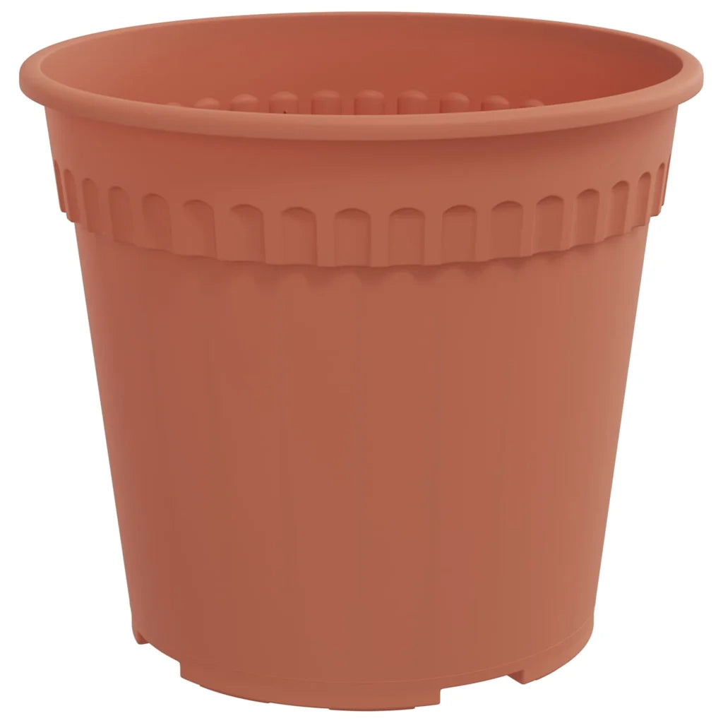 Vasi per Piante 24 pcs Rosso Mattone Ø 17 x 14 cm Plastica 3403264