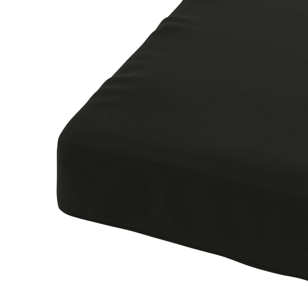 Cuscini per Sedia in 4 Pezzi SOEST 4 pz 100% Poliestere Nero 944542
