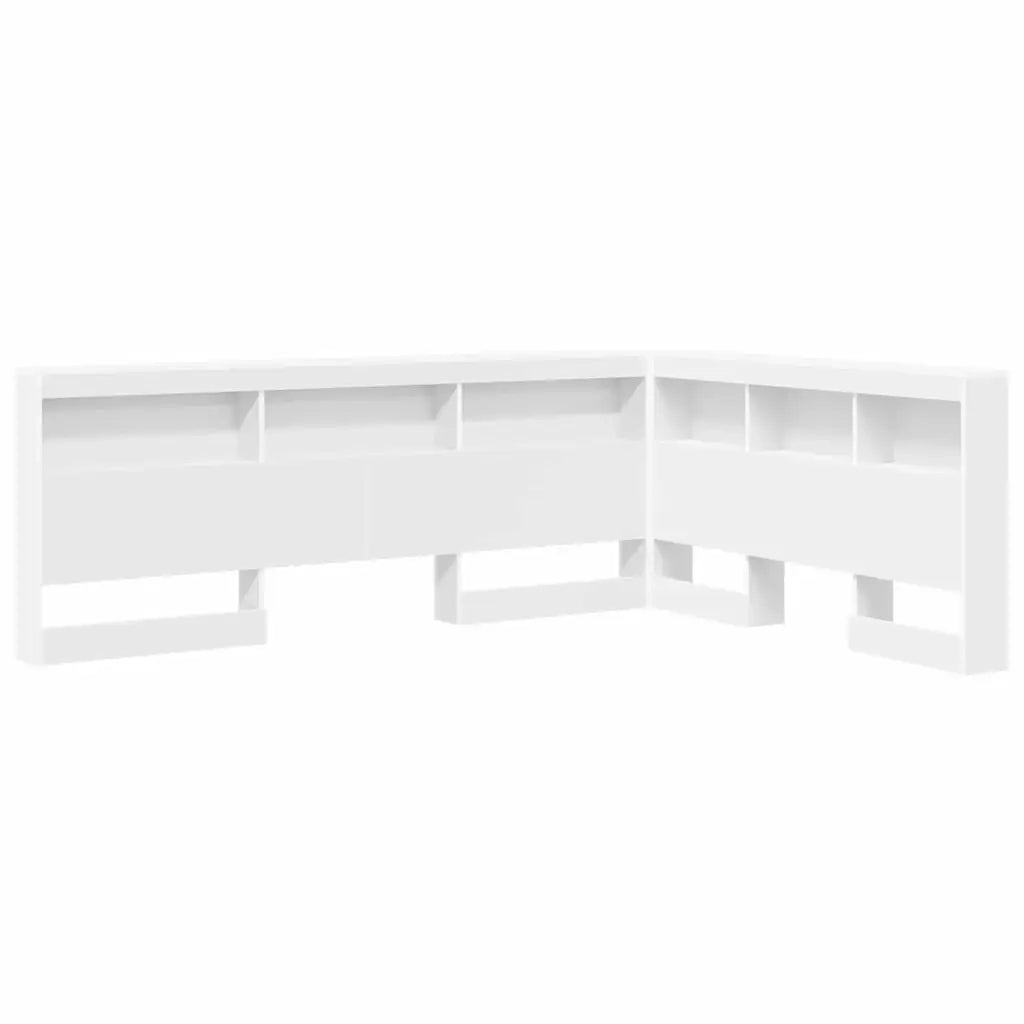 Testata contenitore Bianco 140 cm Legno multistrato 3335541